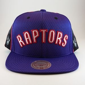 Mitchell & Ness Toronto Raptors Snapback Hat Classic Purple